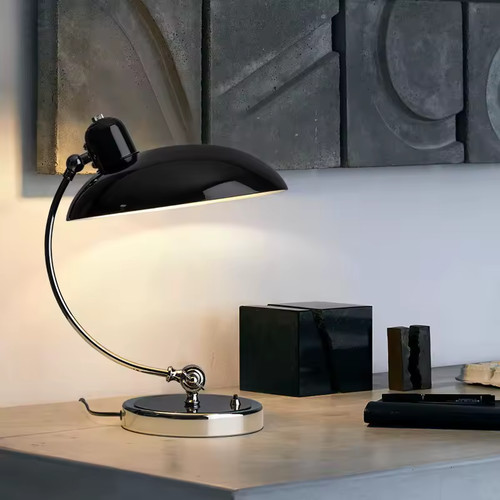 Danish bauhaus table - danish, lamp