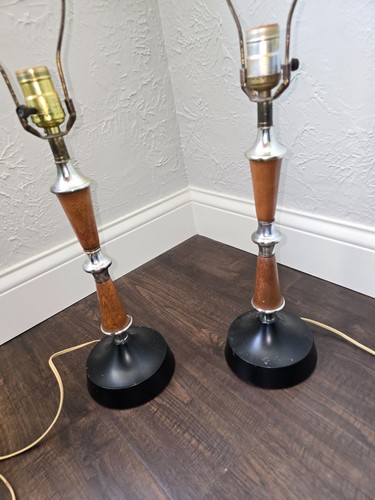 Pair vtg 60s mid - vtg, mid-century